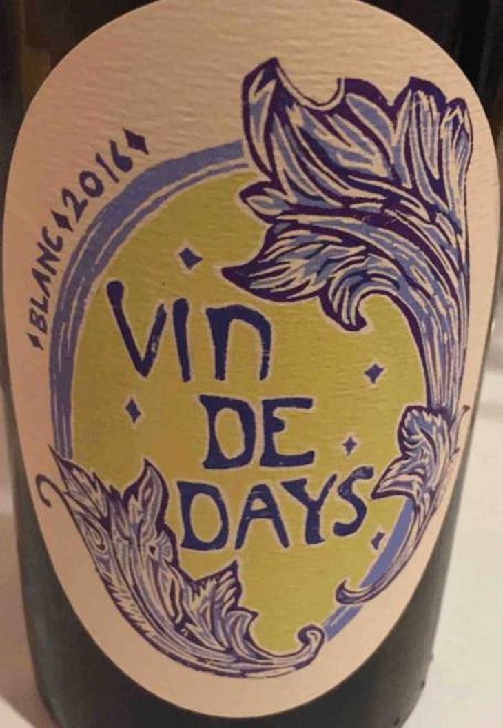 Vin de Days Blanc - Day Wines - brianne-day 