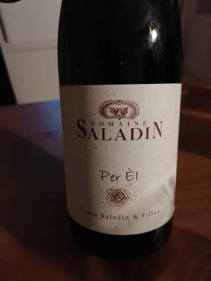 Per El - Domaine Saladin - elisabeth-marie-laurence-saladin 