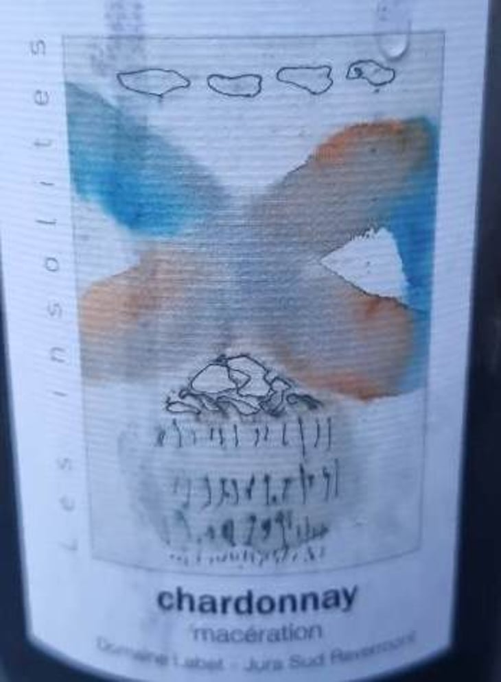 Les Insolites - Chardonnay Macération - Domaine Labet - julien-charline-romain-labet -2018