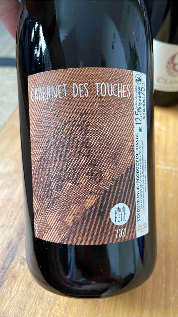 Cabernet Des Touches - Le Monde est Petit - arnaud-legros-herve-cormier -2021