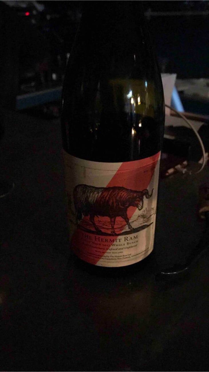 Pinot Noir 2017 whole bunch - New Zealand - theo-coles 