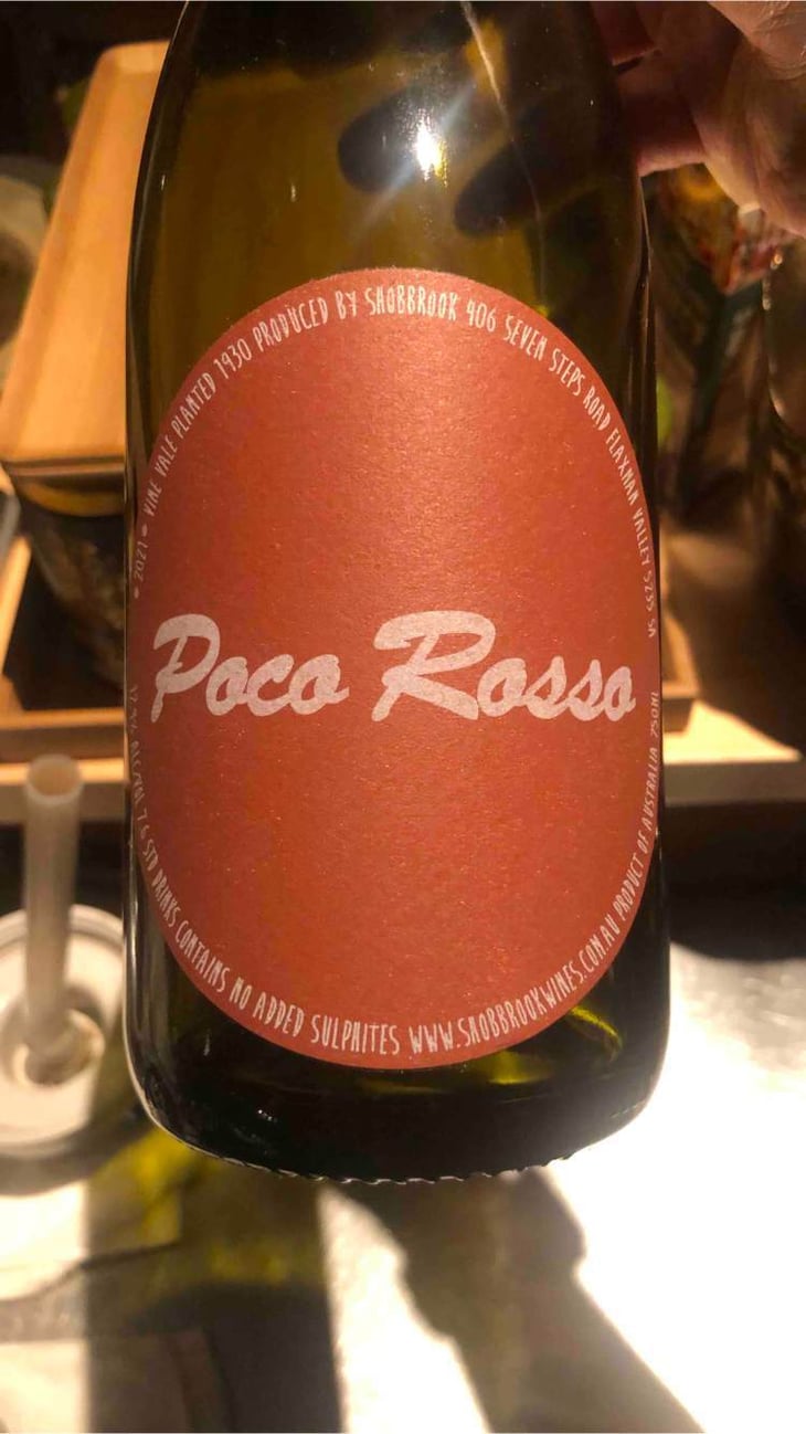 Poco Rosso - Shobbrook Wines - tom-shobbrook -2021