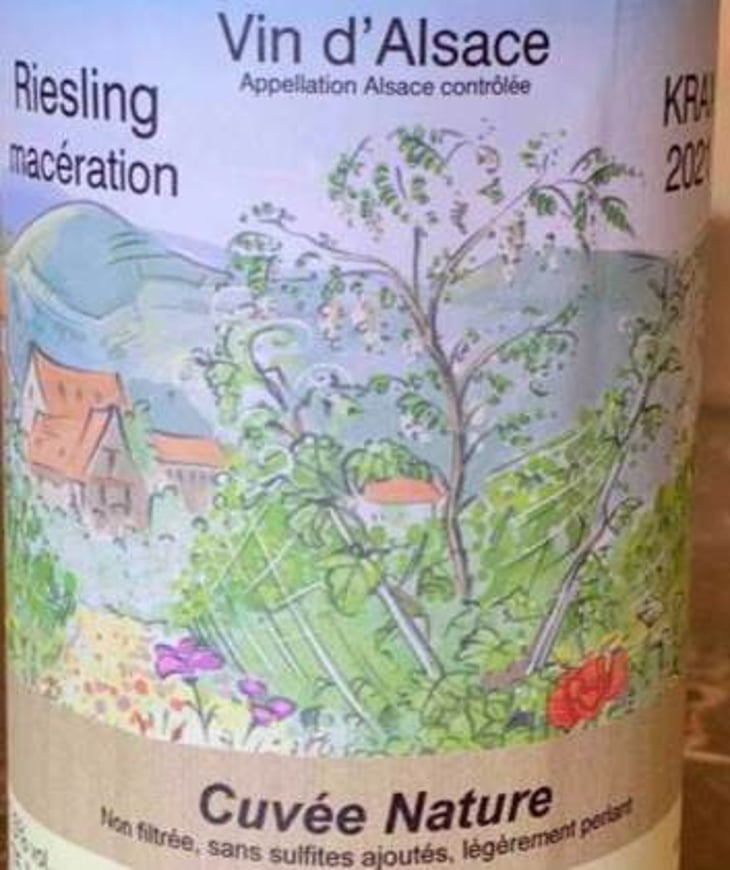 Riesling Macération Krax - Anna, André & Yann Durrmann - anna-andre-yann-durrmann -2021