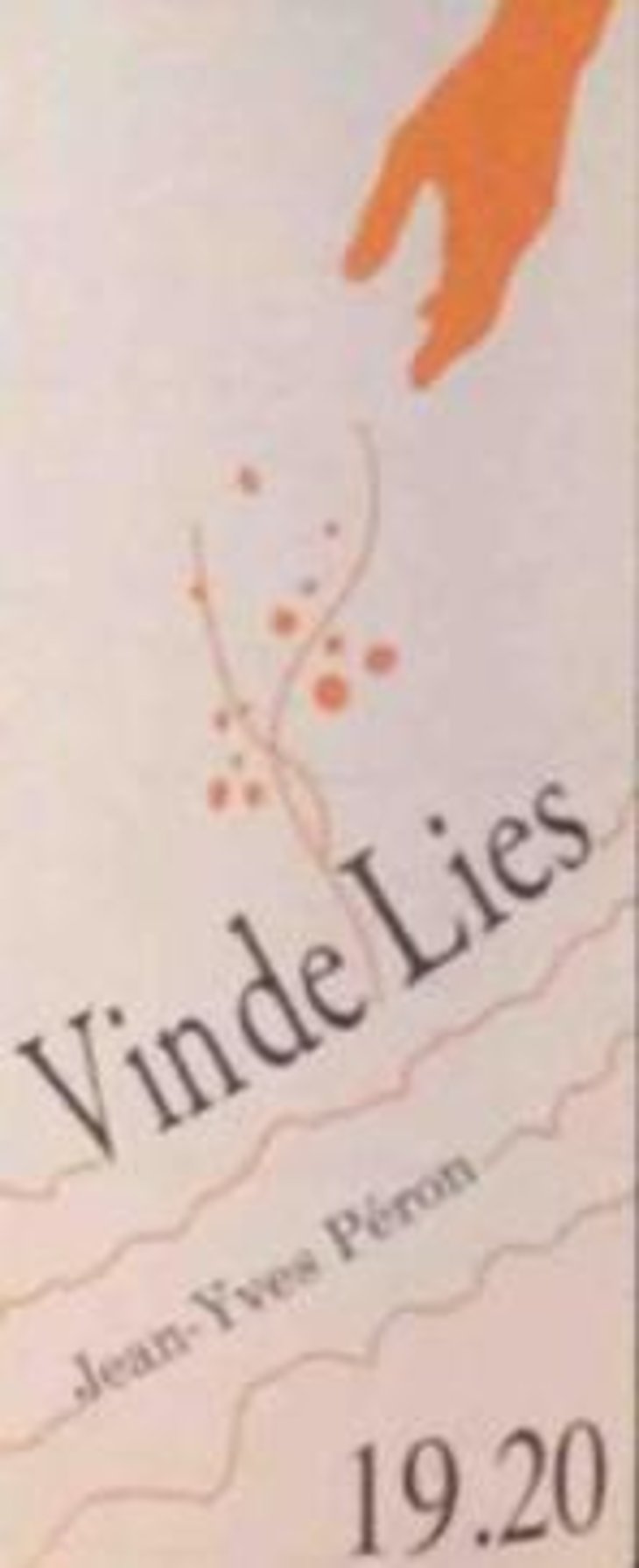 Vin de lies - Jean-Yves Péron - jean-yves-peron 