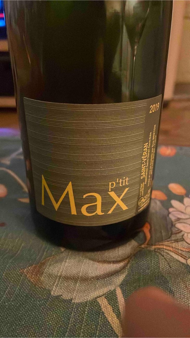 Saint-Véran - Domaine Guy Breton - P'tit Max - guy-breton -2019