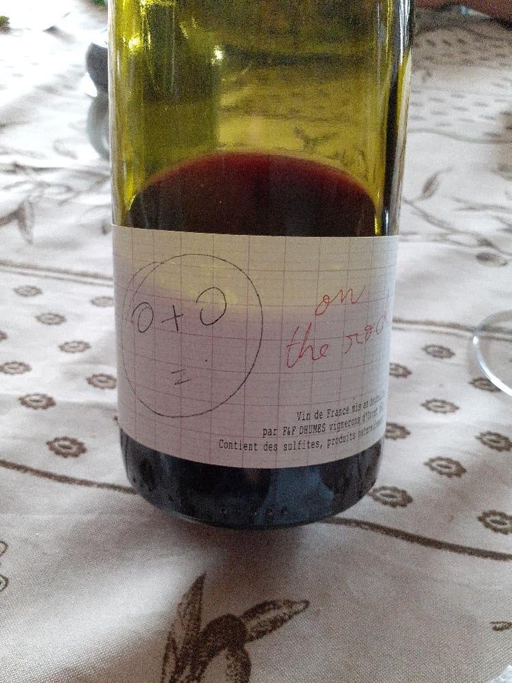 0+0 On The Rock (vendange solidaire Puy de Dôme domaine No Control 2020) - Francine & François Dhumes - francine-francois-dhumes -2019