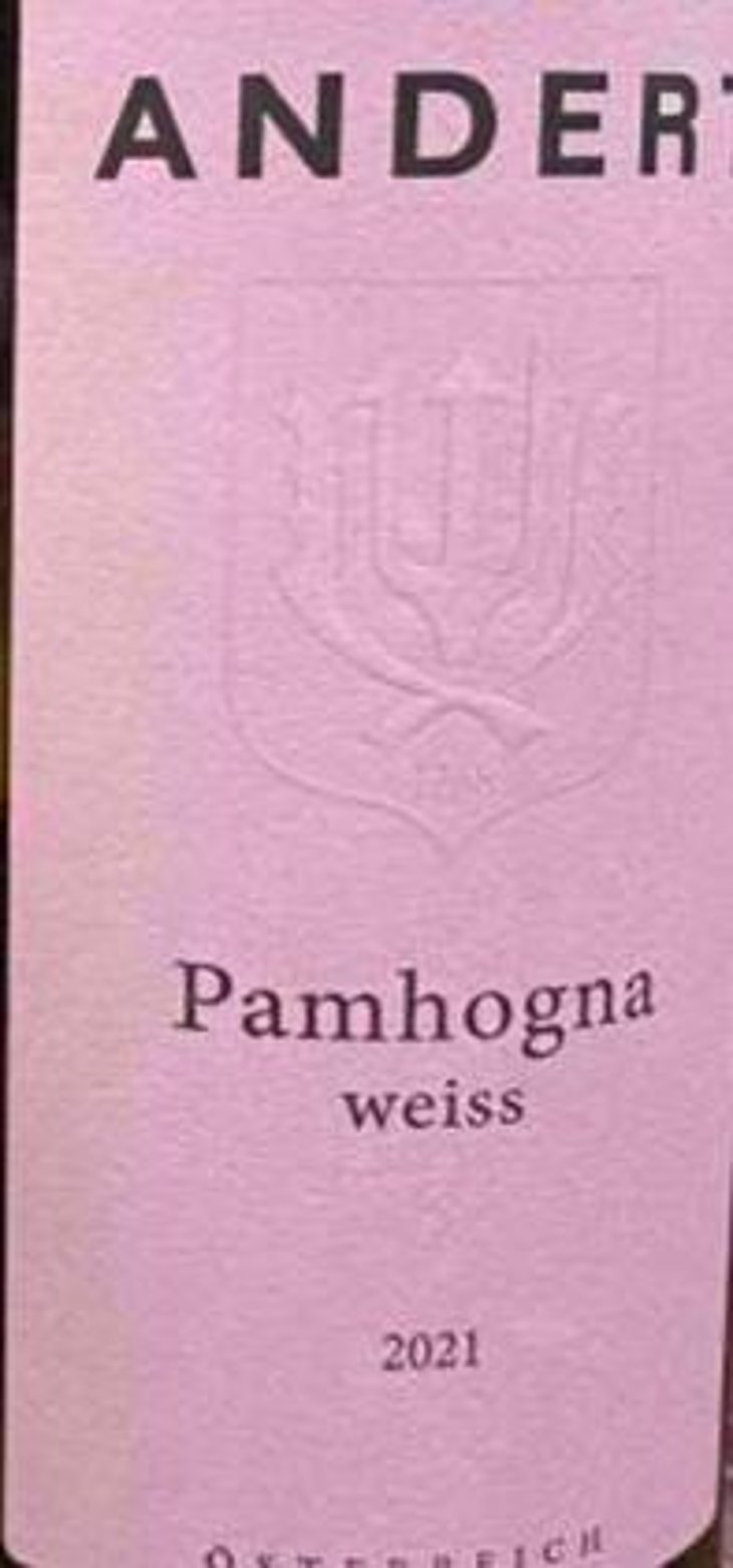 Pamhogna weiss - Andert Wein - michael-erich-andert-wn -2021