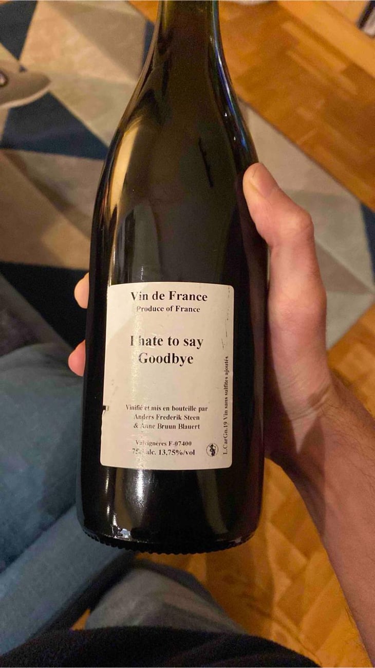 I hate to say goodbye - Anders Frederik Steen & Anne Bruun Blauert - anders-frederik-steen-anne-bruun-blauert -2021