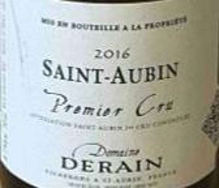 Saint-Aubin Premier Cru - Domaine Derain - julien-altaber-carole-shwab-domique-derain -2016