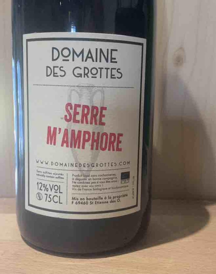 Serre M’Amphore - Domaine des Grottes - romain-des-grottes -2019