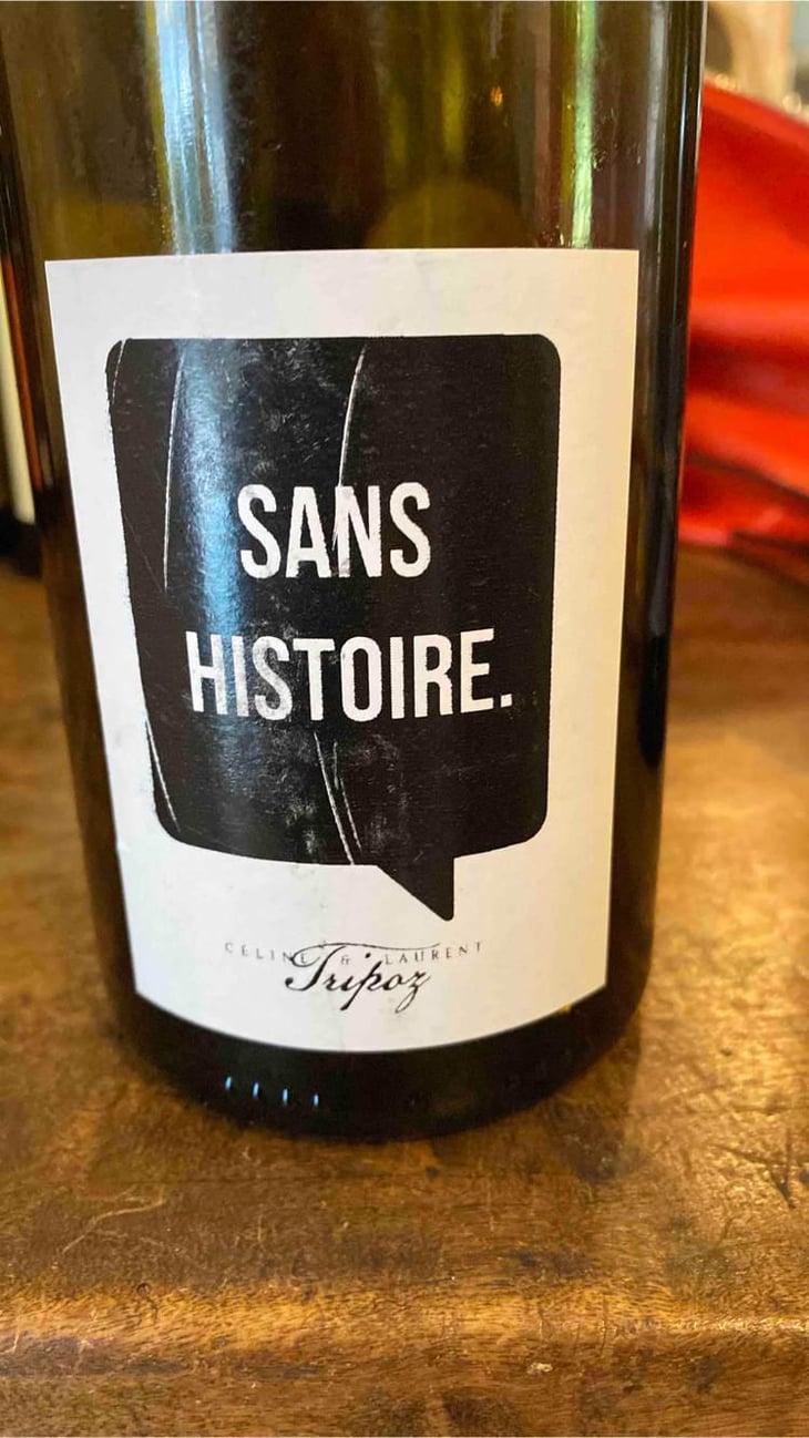 Sans Histoire - Domaine Tripoz - celine-laurent-tripoz -2020
