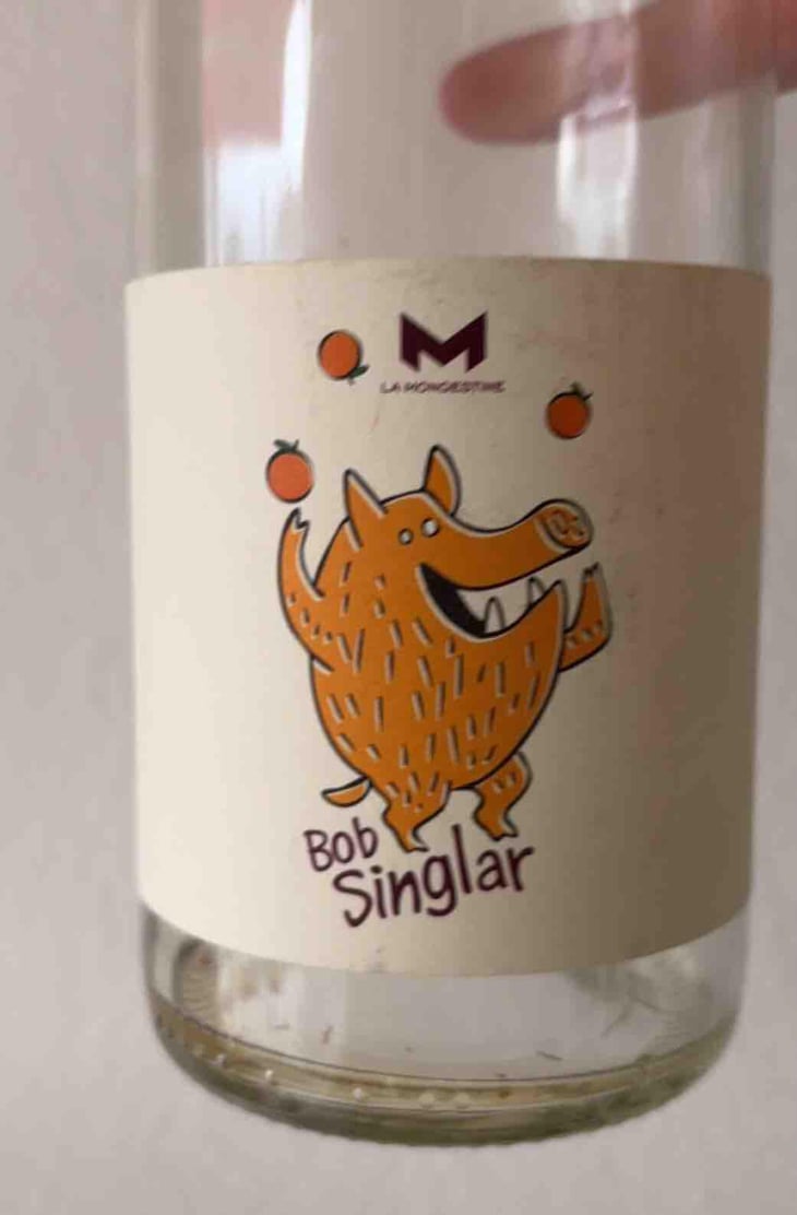 Bob Singlar Orange - Domaine de la Mongestine - maxime-gamard-celine-harry-gozlan -2022