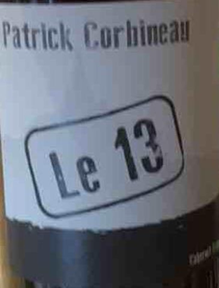 Le 13 - Domaine Corbineau - patrick-corbineau -2013