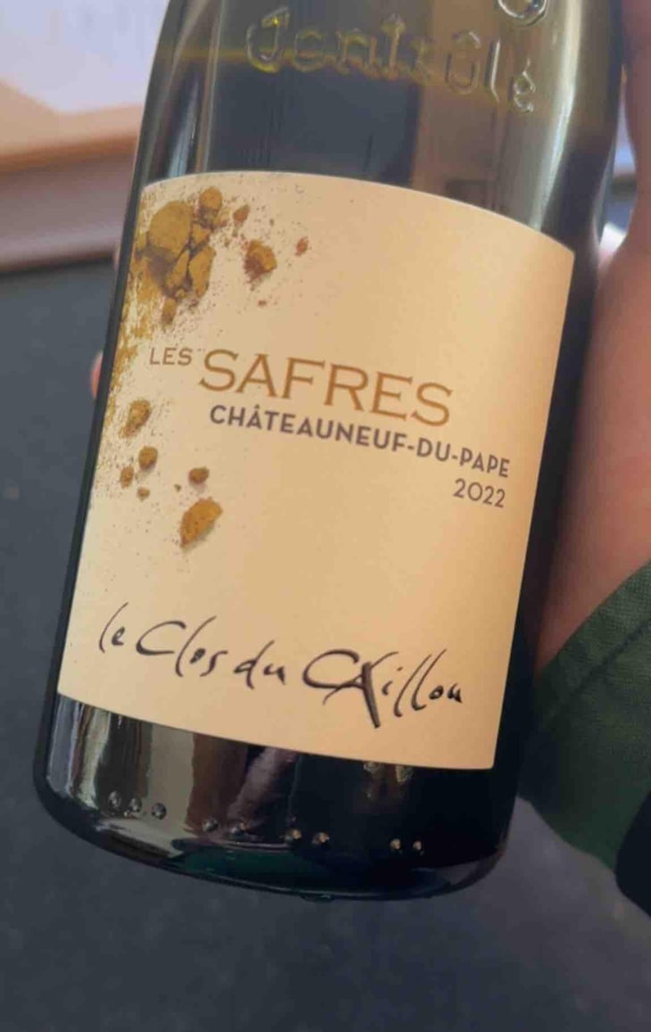 Les Safres - Le Clos Du Caillou - bruno-gaspard-sylvie-vacheron -2022