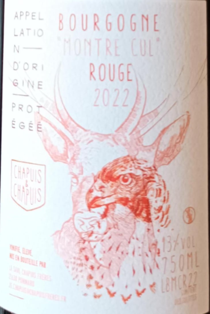 Bourgogne "Montre Cul" - Chapuis & Chapuis - romain-jean-guillaume-chapuis -2022