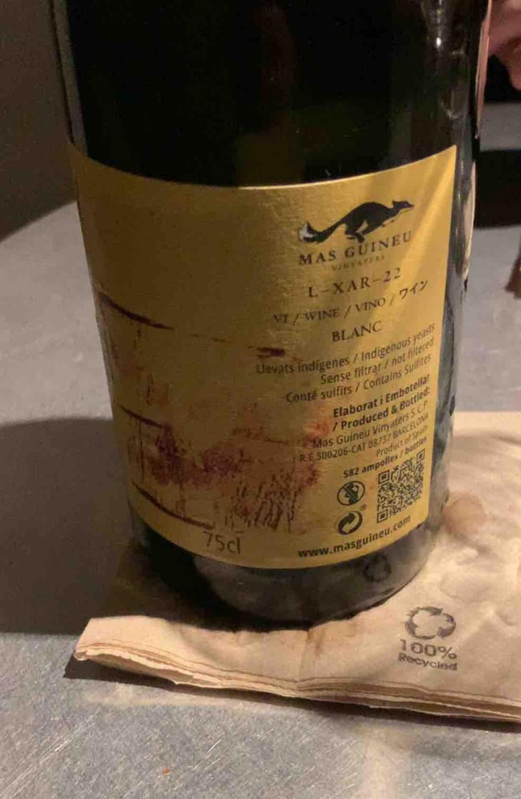 L-XAR-22 - Mas Guineu Vinyaters - pep-guilamany-lorena-lacueva -2022