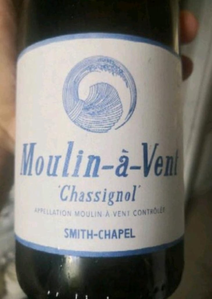 Moulin-à-Vent "Chassignol" - Domaine Chapel - david-chapel-michele-smith-chapel -2019