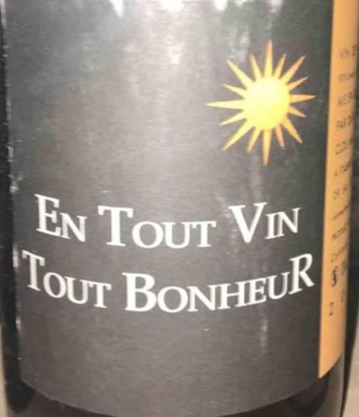 En Tout Vin Tout Bonheur - Clos Mathélisse - david-caer 