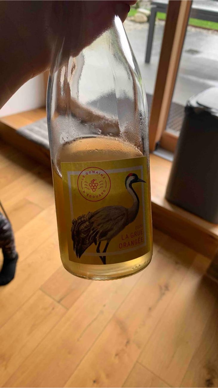 La Grue Orangee - Les Collines De Vaux - edouard-lepesme -2020