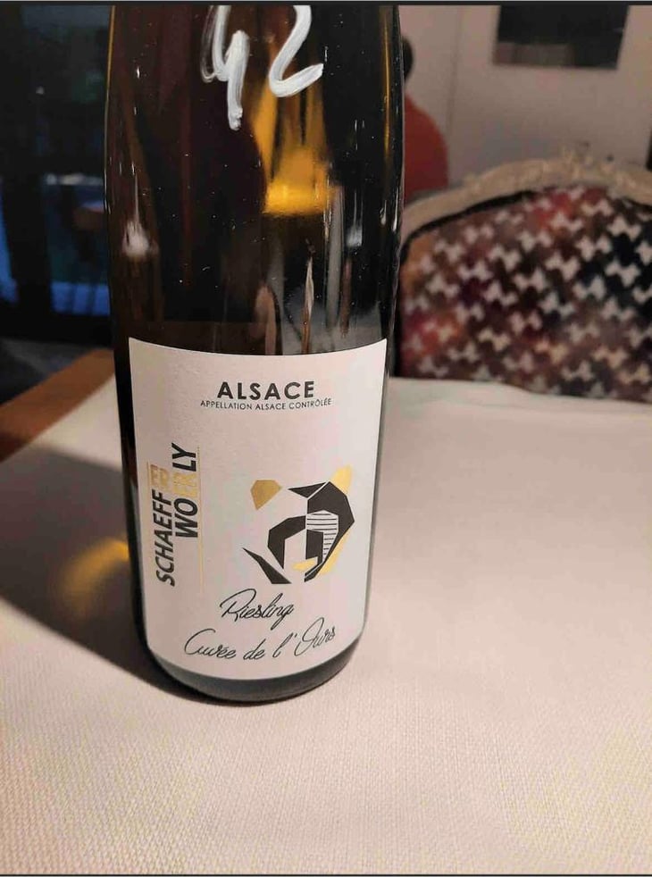 Riesling Cuvée De L’Ours - Domaine Schaeffer-Woerly - maxime-lucie-vincent-woerly -2020