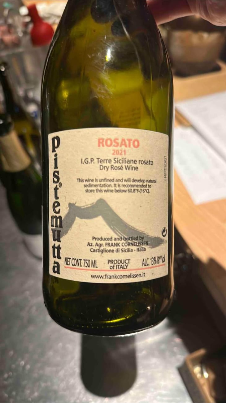 Pistemutta Rosato - Azienda Agricola Frank Cornelissen - frank-cornelissen -2021