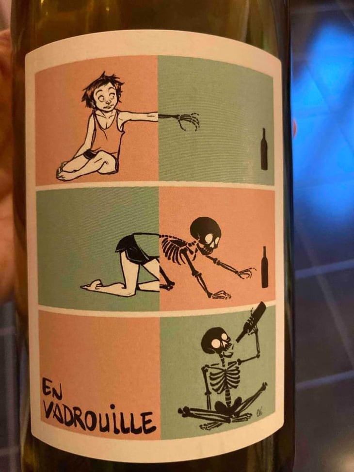 En Vadrouille Rouge - Le Raisin à Plume - jacques-fevrier -2021