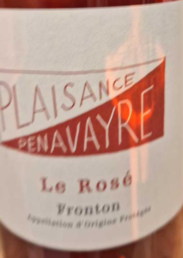 Le Rosé - Domaine Plaisance - Penavayre - louis-marc-et-thibaut-penavayre -2022