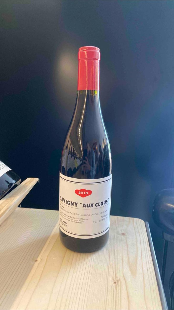 Savigny Les Beaune 1er Cru Aux Clous - Louis Chenu Père & Filles - juliette-caroline-chenu -2018