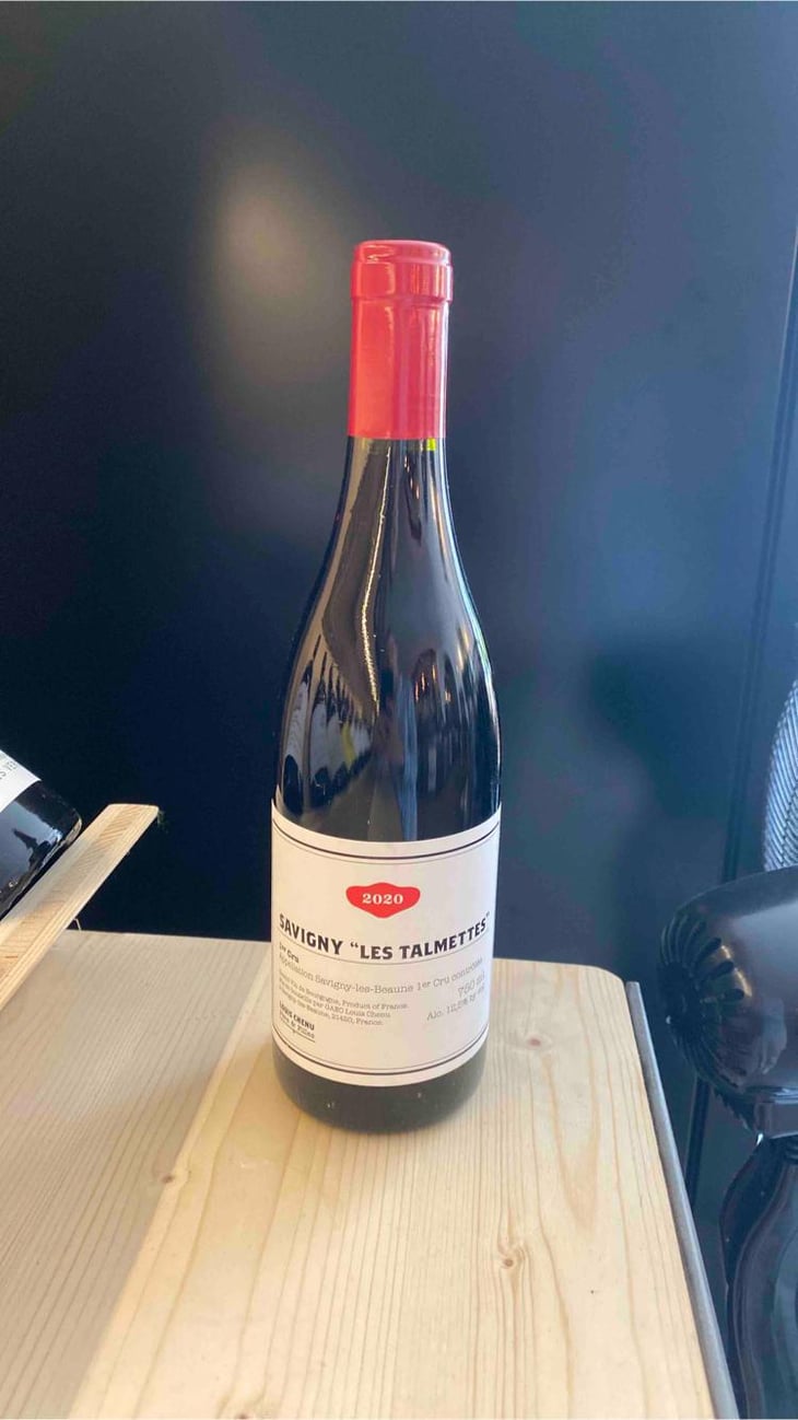 Savigny 1er Cru « Les Talmettes » - Louis Chenu Père & Filles - juliette-caroline-chenu -2020