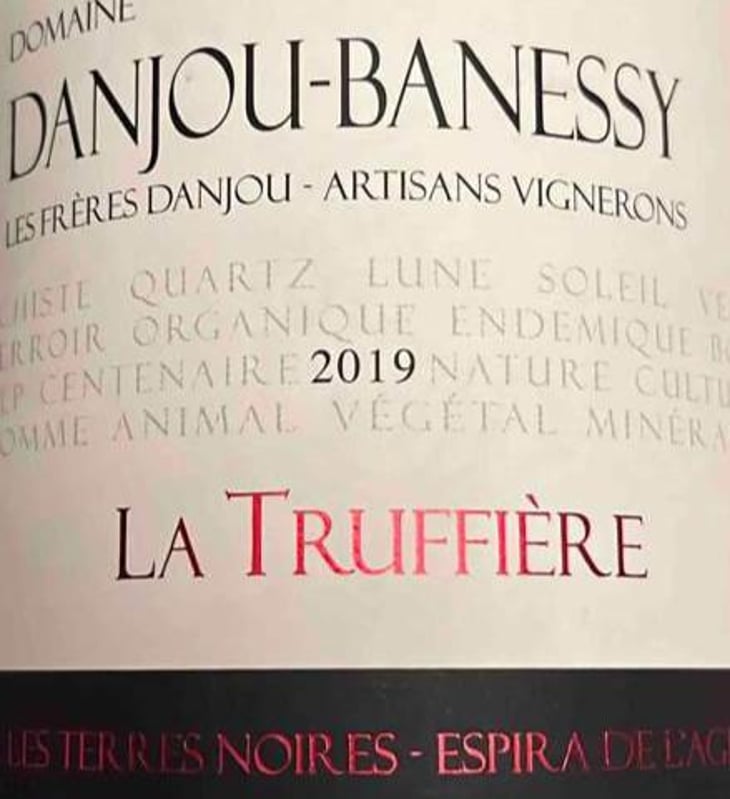 La Truffière (Rouge) - Domaine Danjou-Banessy - benoit-sebastien-danjou 