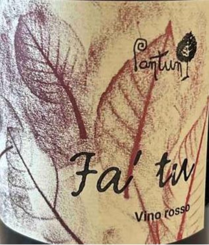 Fa' Tu - Cantina Pantun - domenico-caragnano 