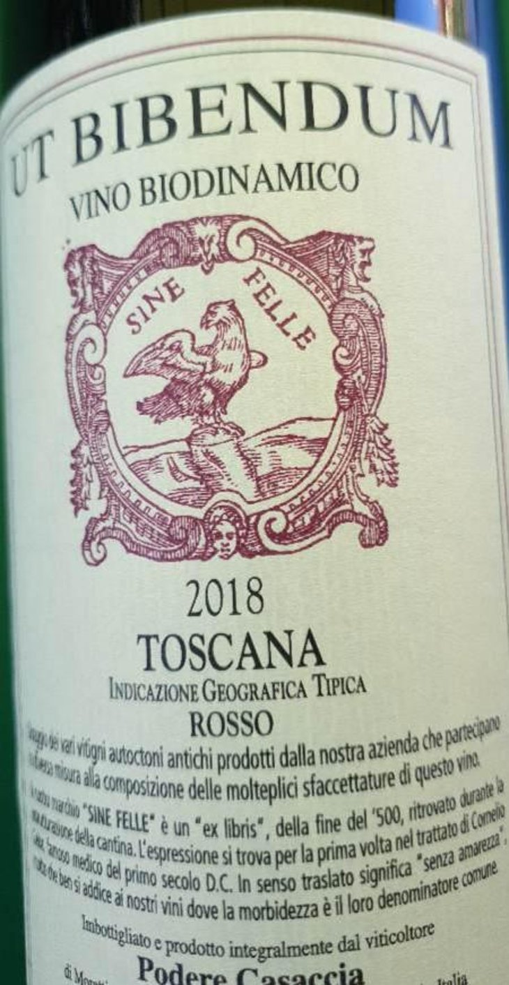 Ut Bibendum - Podere Casaccia Sine Felle - roberto-moretti -2018