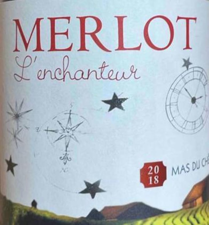 Merlot L’enchanteur - Mas du Chêne - emmanuelle-delon-luc-vignal 