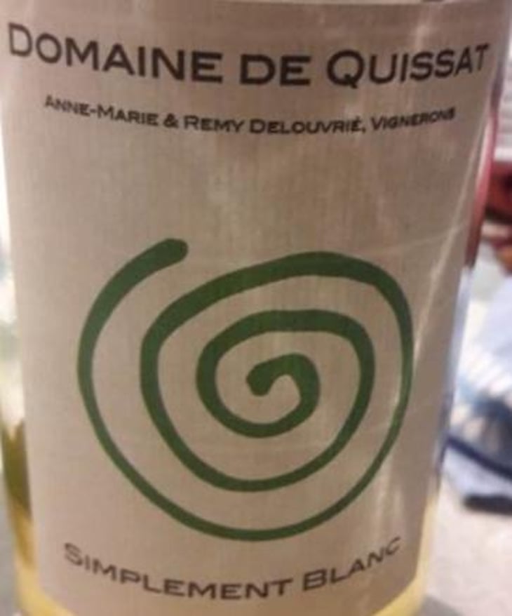 Simplement Blanc - Domaine de Quissat - agathe-et-romaric-delouvrie-hardy 