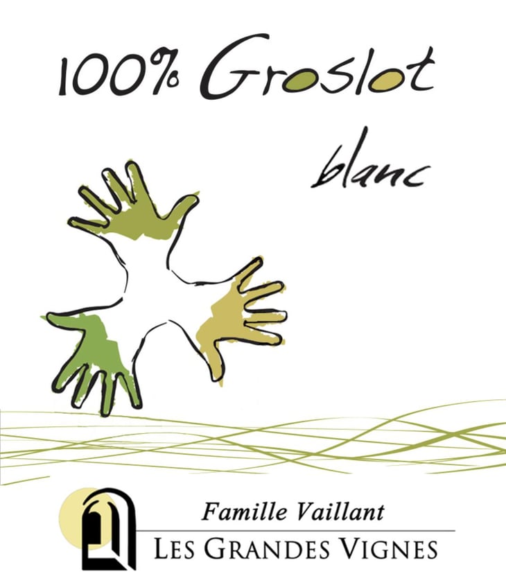 100% Groslot Blanc - Les Grandes Vignes - laurence-dominique-jean-francois-vaillant 