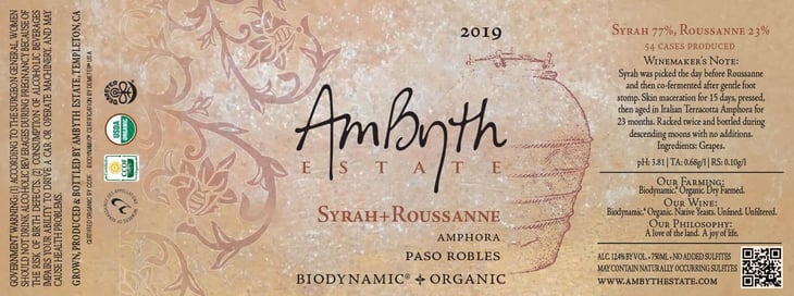 Syrah Roussanne - Ambyth Estate - phillip-hart -2019