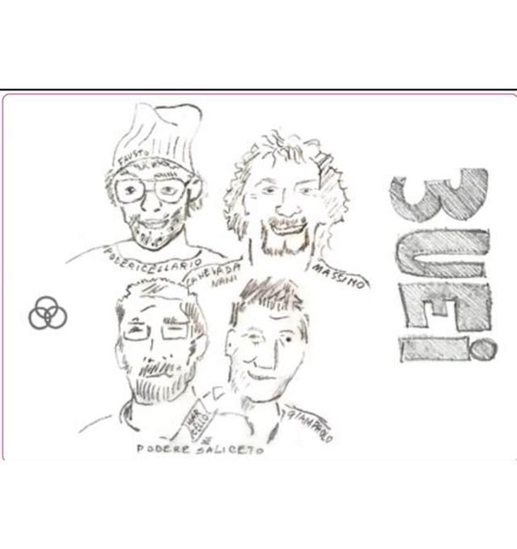 3UEI ( X Fausto Cellario & Caneva di Nani) - Podere il Saliceto - gian-paolo-isabella-marcello-righi 