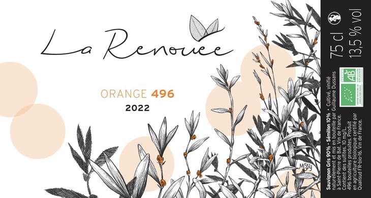 Orange 496 - Domaine de la Renouée - guillaume-dussans 