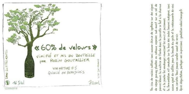 60 % de velours Vin Nature #5 - Robin Goutallier - robin-goutallier 