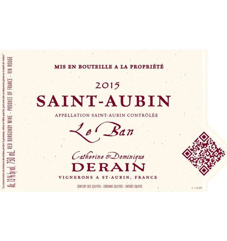 Saint-Aubin Le Ban - Domaine Derain - julien-altaber-carole-shwab-domique-derain 