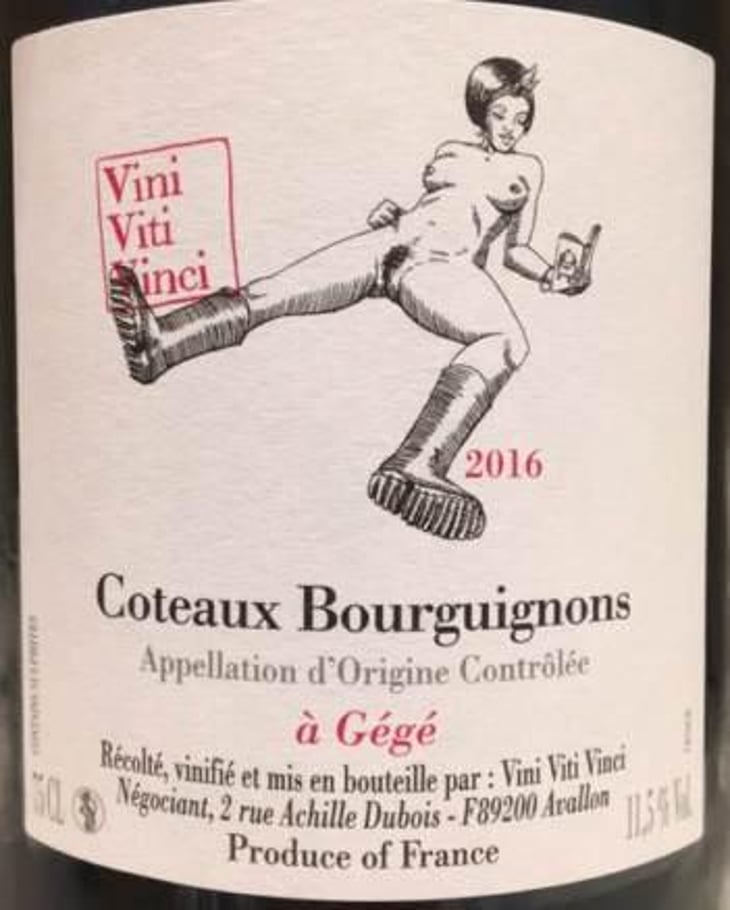 À Gégé - Rouge - Vini Viti Vinci - nicolas-vauthier-kikro 