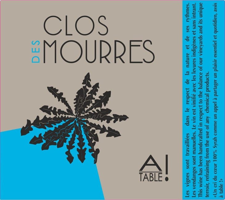 À Table! - Clos des Mourres - ingrid-jean-philippe-bouchet 