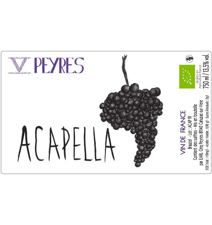 Acapella - Domaine Cinq Peyres / V Peyres - charles-bonnafont 