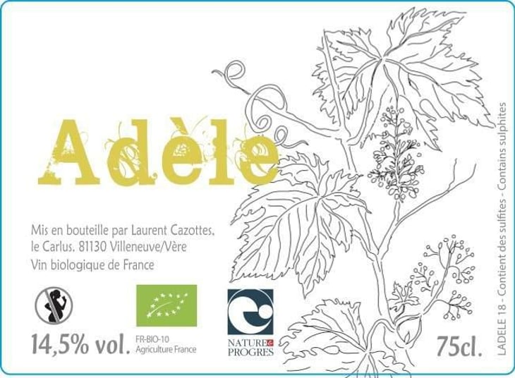 Adèle - Distillerie et Domaine Cazottes - laurent-cazottes 