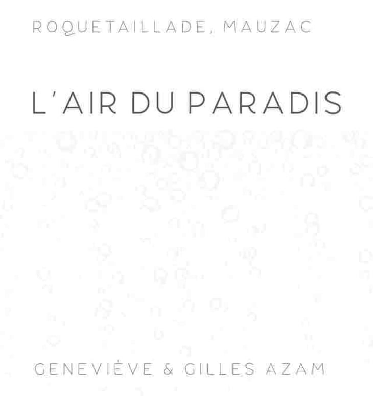 L 'air du Paradis - Les Hautes Terres - gilles-azam-et-gennevieve-de-groot 
