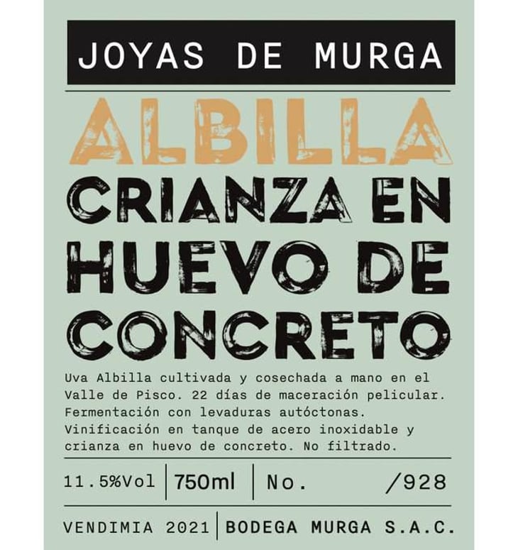 Albilla con Crianza Huevo de Concreto - Bodega Murga - pietra-possamai-alberto-di-laura-arturo-inga 