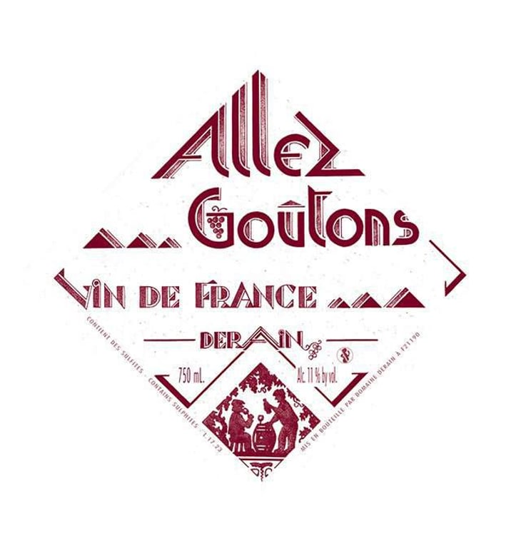 Allez Goûtons (rouge) - Domaine Derain - julien-altaber-carole-shwab-domique-derain 
