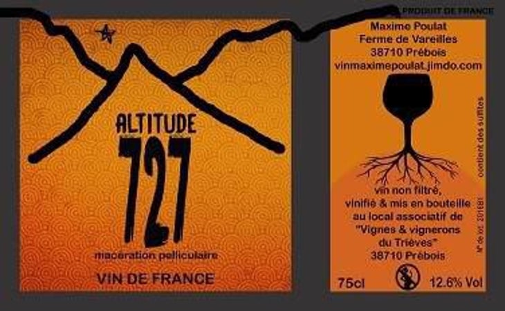 Altitude 727 - Maxime Poulat Vins D'Altitude - maxime-poulat 