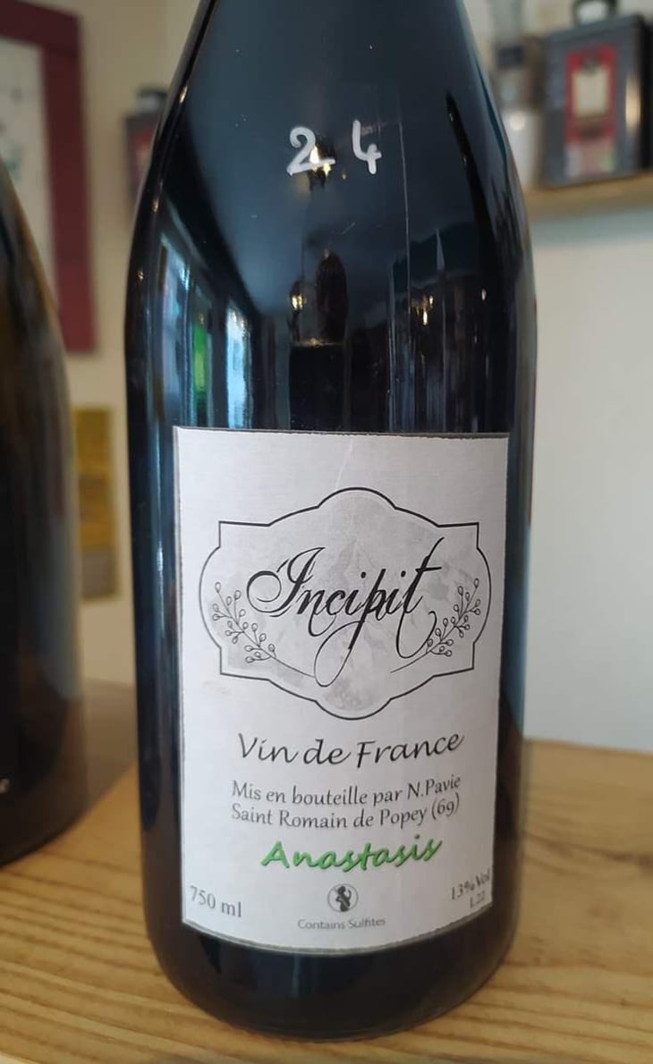 Anastasis - Incipit - Nicolas Pavie - nicolas-pavie -2022