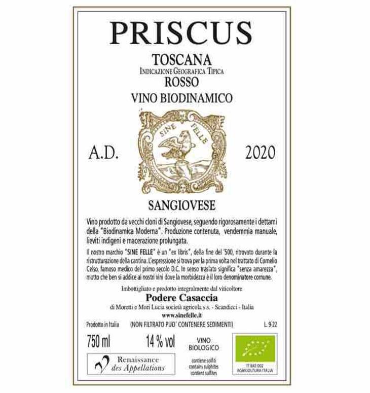 Priscus - Podere Casaccia Sine Felle - roberto-moretti 